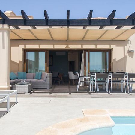 Luxurious Villa With Amazing Sea View And Pool Caleta De Fuste Eksteriør bilde