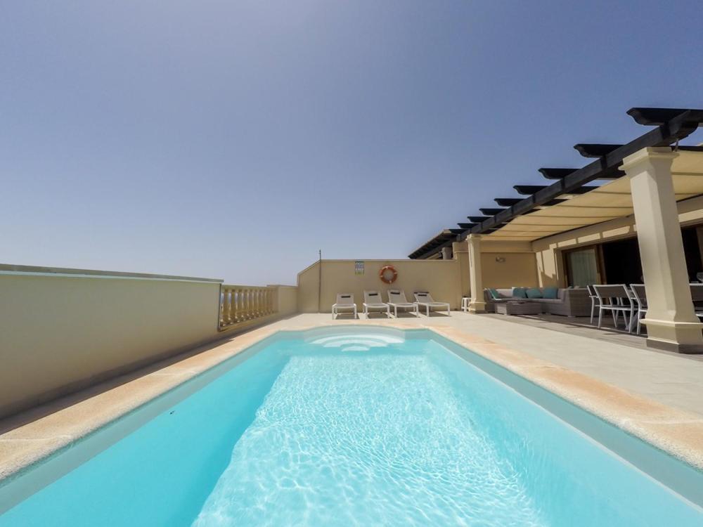 Luxurious Villa With Amazing Sea View And Pool Caleta De Fuste Eksteriør bilde