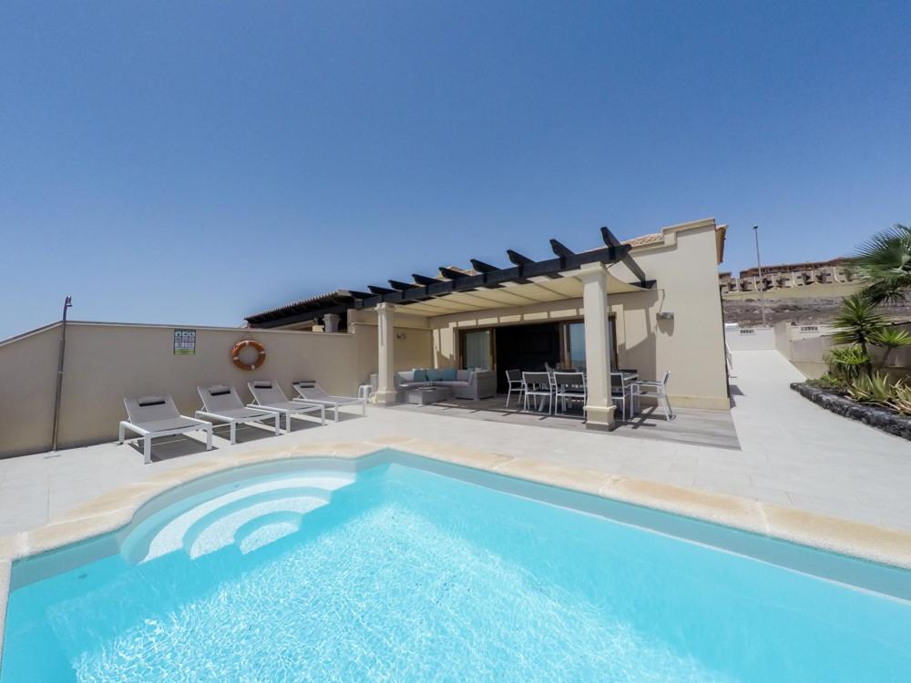 Luxurious Villa With Amazing Sea View And Pool Caleta De Fuste Eksteriør bilde