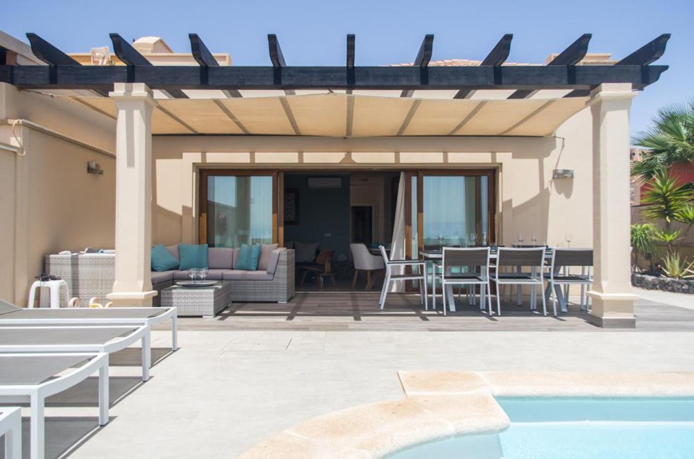 Luxurious Villa With Amazing Sea View And Pool Caleta De Fuste Eksteriør bilde