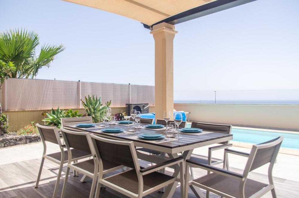 Luxurious Villa With Amazing Sea View And Pool Caleta De Fuste Eksteriør bilde